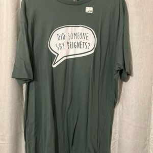 Green New Orleans Beignet TShirt